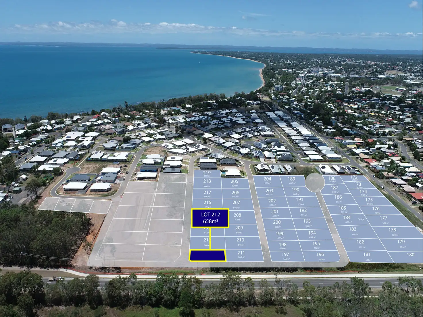 Main view of Homely land listing, 22 Quarterdeck Avenue, Pialba QLD 4655