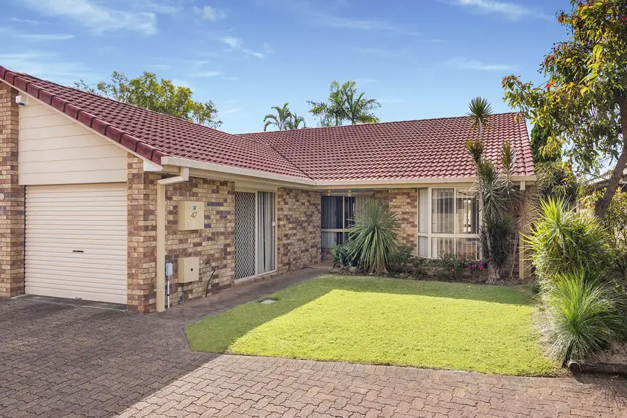 Main view of Homely villa listing, 47/100 Meadowlands Road, Carina QLD 4152