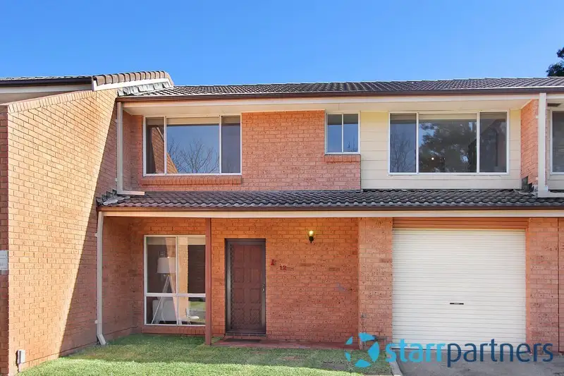 Main view of Homely townhouse listing, 12/1 Schiller Place, Emerton NSW 2770