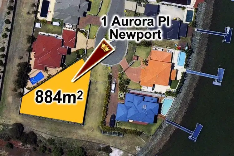 Second view of Homely land listing, 1 Aurora Place, Newport QLD 4020