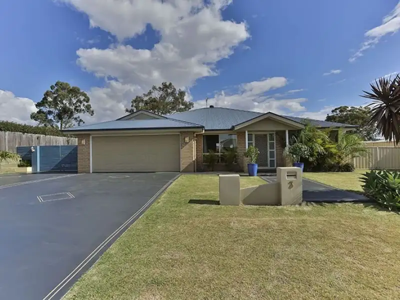 Main view of Homely house listing, 3 Schaefer Court, Westbrook QLD 4350
