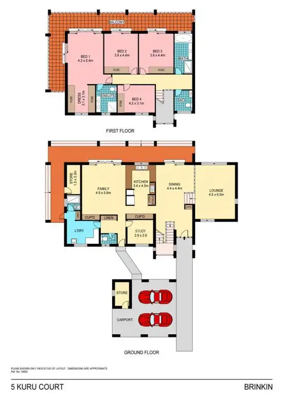 Third view of Homely house listing, 5 Kuru Court, Brinkin NT 810