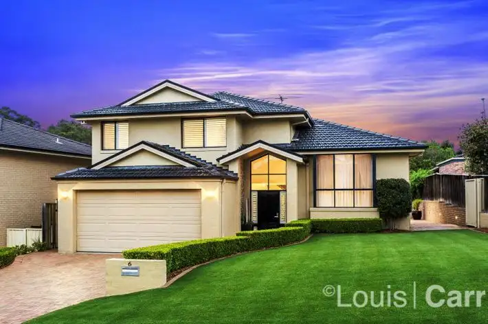 Main view of Homely house listing, 6 Starlight Place, Beaumont Hills NSW 2155