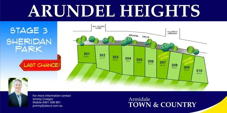Main view of Homely land listing, Lot 305 Arundel Drive, Armidale NSW 2350