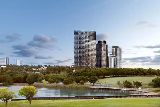 Second view of Homely apartment listing, 1 Australia Avenue - Australia Towers 2, Sydney Olympic Park NSW 2127
