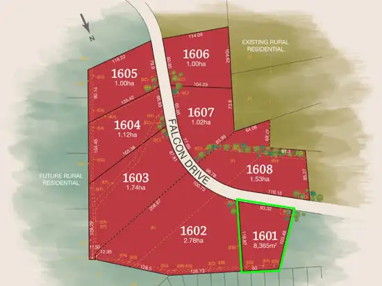 Main view of Homely rural property listing, Lot 1601 Falcon Drive, Tamworth NSW 2340