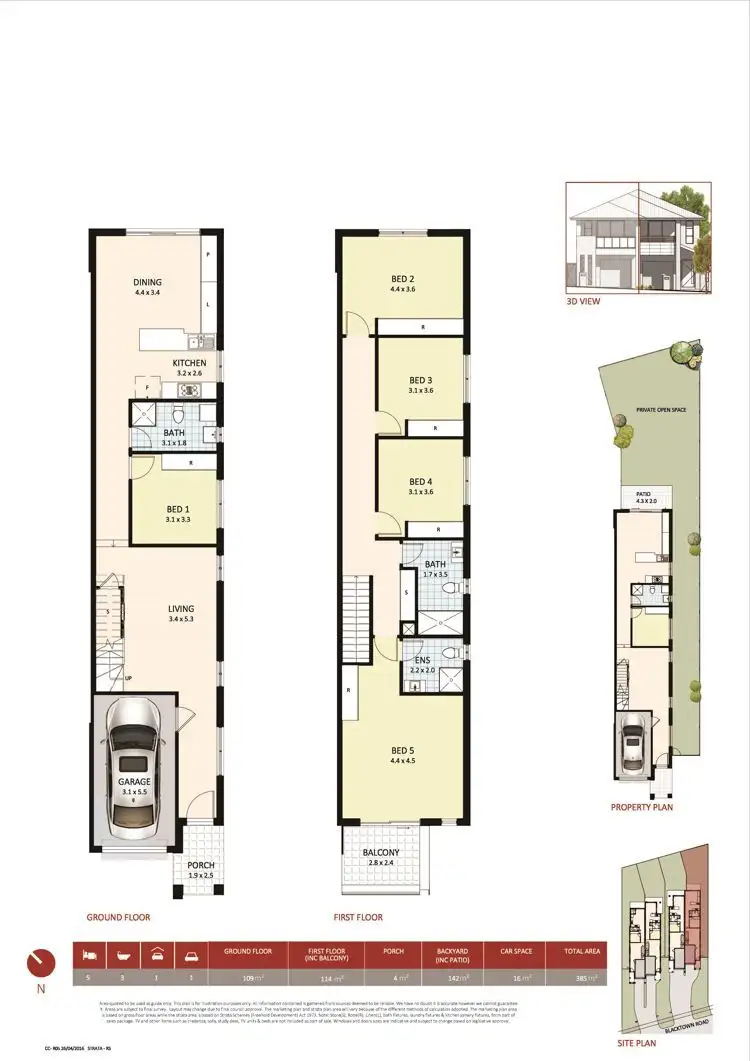 Fifth view of Homely townhouse listing, 283 Blacktown Road, Prospect NSW 2148