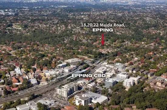 Main view of Homely house listing, 18,20,22 Maida Road, Epping NSW 2121