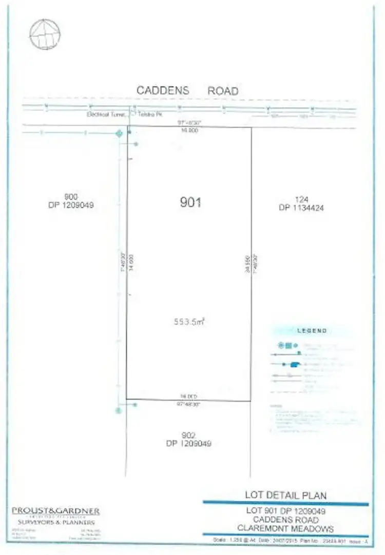 Second view of Homely land listing, 901 Caddens Road, Claremont Meadows NSW 2747