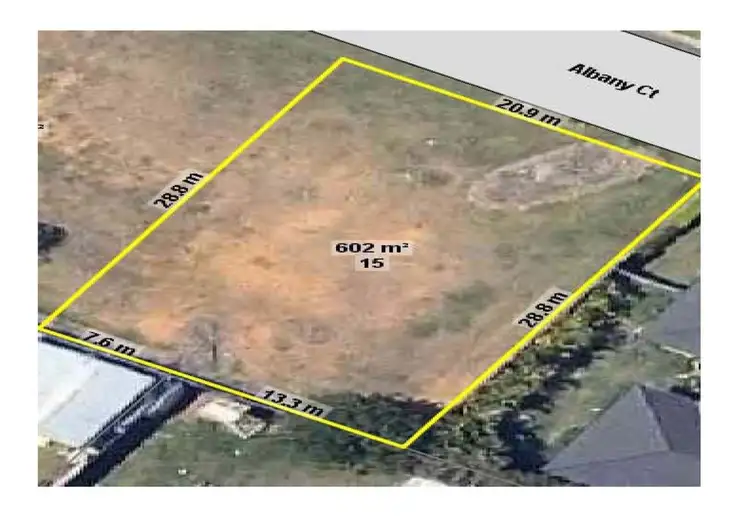 Main view of Homely land listing, 15 Albany Court, Murrumba Downs QLD 4503