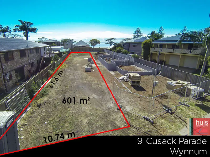 Main view of Homely land listing, 9 Cusack Pde, Wynnum QLD 4178