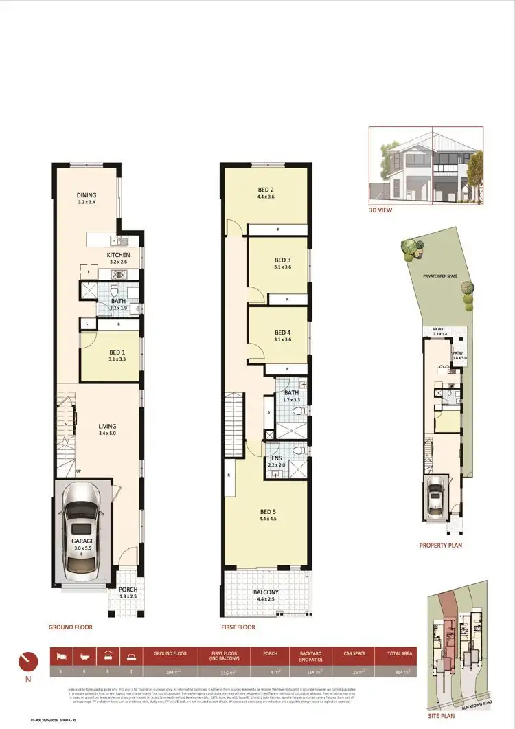 Third view of Homely townhouse listing, 283 Blacktown Road, Prospect NSW 2148