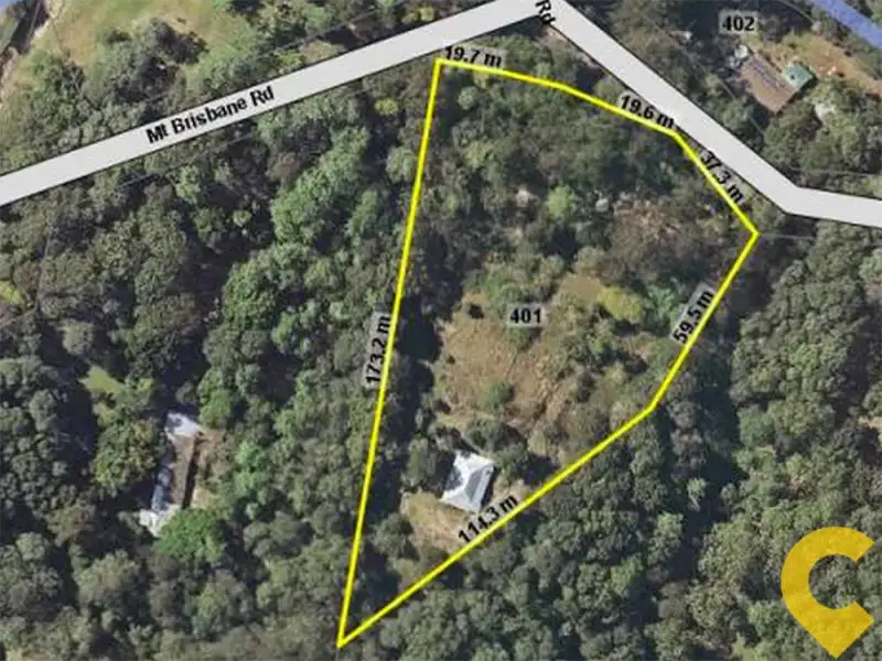 Main view of Homely land listing, 401 Mt Brisbane Road, Dayboro QLD 4521