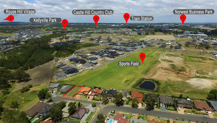 Second view of Homely land listing, 5 Jackson Place, Kellyville NSW 2155