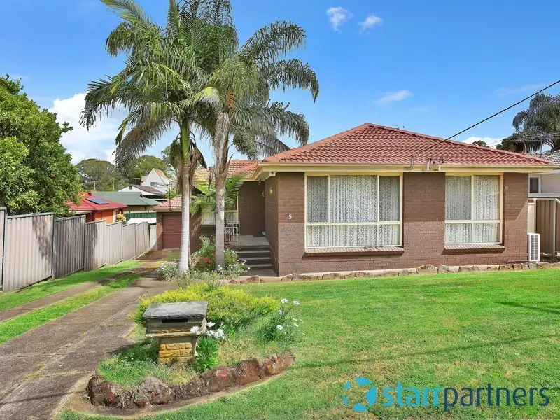Main view of Homely house listing, 5 Mark Street, St Marys NSW 2760