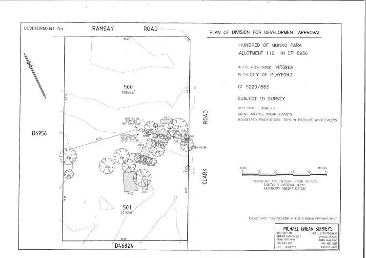 Third view of Homely land listing, Lot 1/110 Clark Road, Virginia SA 5120