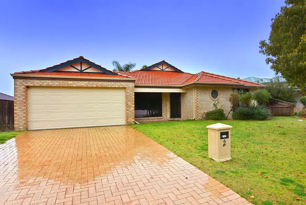 Main view of Homely house listing, 6 Macquarie Drive, Australind WA 6233