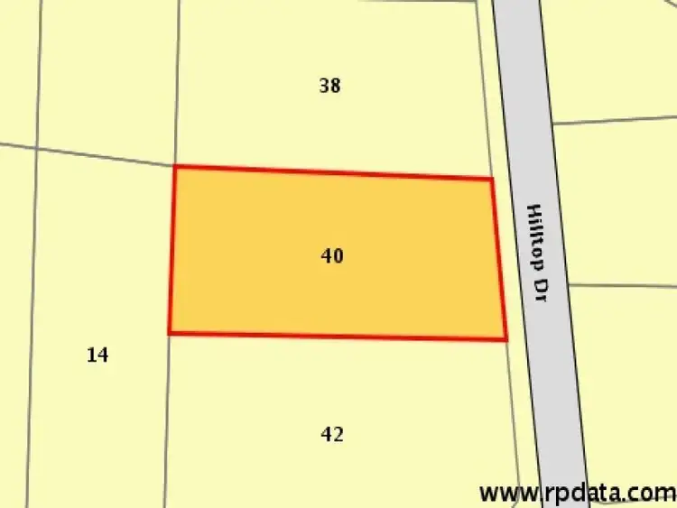 Second view of Homely land listing, 40 Hilltop Drive, Gowrie Junction QLD 4352