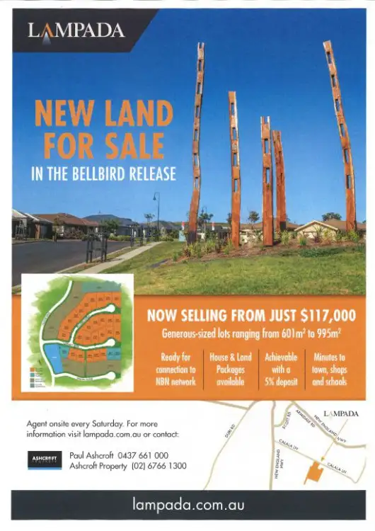 Lot 329 Bellbird Street, Lampada Estate, Tamworth NSW 2340
