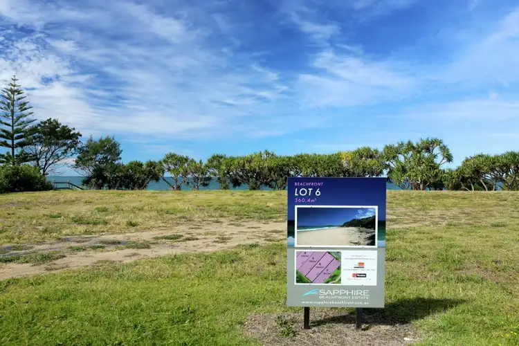 Lot 6 Oceanfront Drive, Sapphire Beach NSW 2450