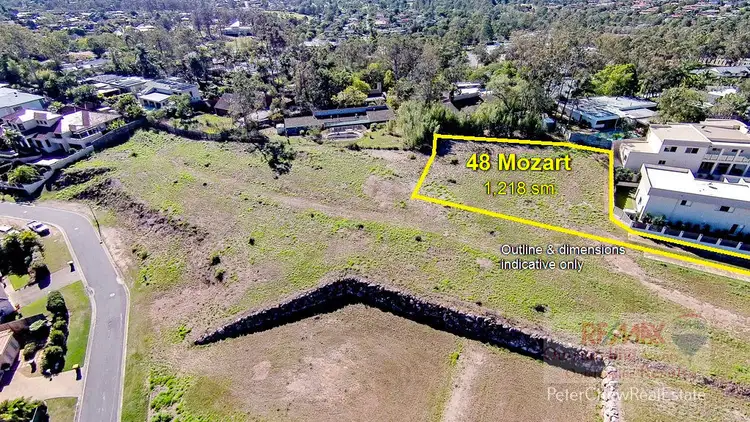 Third view of Homely land listing, 48 Mozart Place, Mount Ommaney QLD 4074