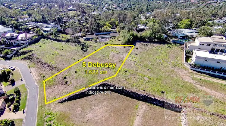 Second view of Homely land listing, 5 Debussy Place, Mount Ommaney QLD 4074