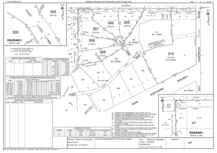 Seventh view of Homely land listing, Lot 309 Old Gostwyck Park Estate, Armidale NSW 2350