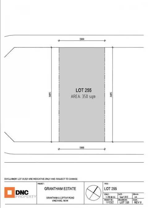 Lot 255 Grantham Estate, Riverstone NSW 2765