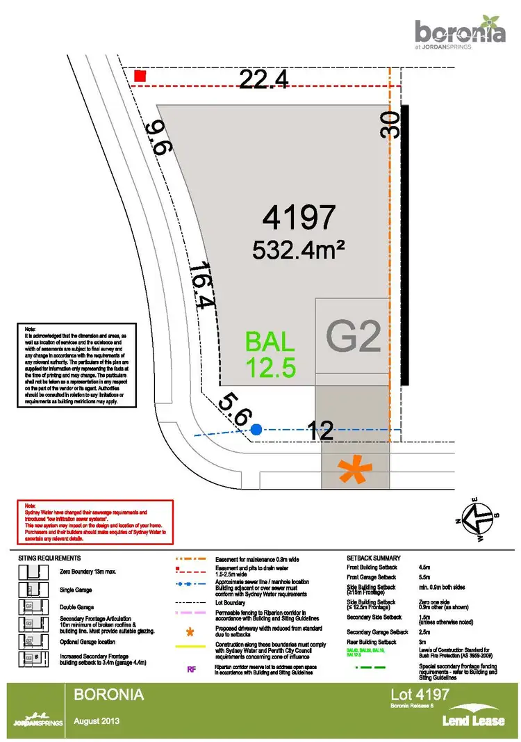 Second view of Homely land listing, 13 (Lot 4197) Cottonwood Avenue, Jordan Springs NSW 2747