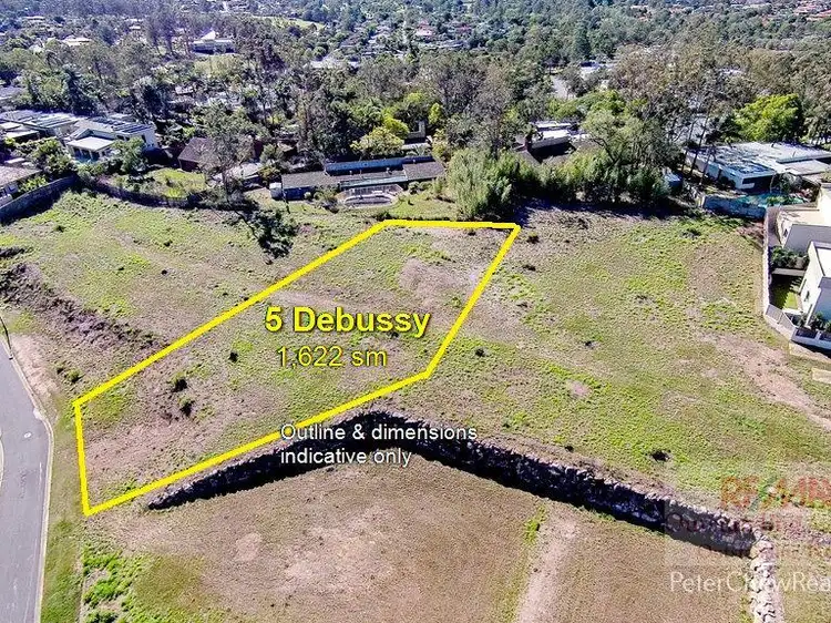 Second view of Homely land listing, 5 Debussy Place, Mount Ommaney QLD 4074
