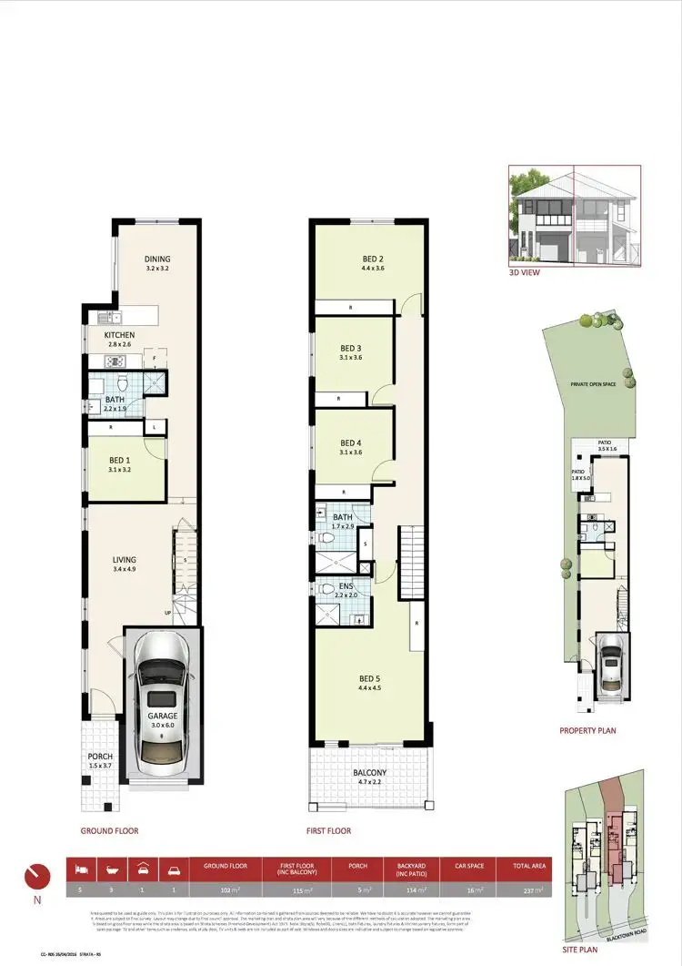 Fourth view of Homely townhouse listing, 283 Blacktown Road, Prospect NSW 2148