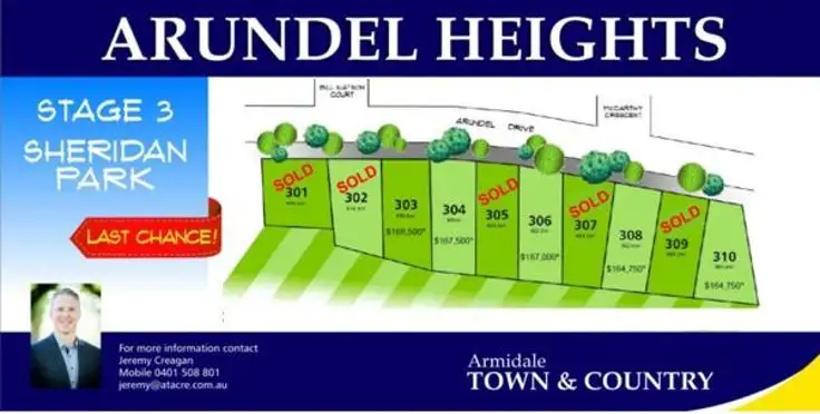 Main view of Homely land listing, Lot 310 Arundel Drive, Armidale NSW 2350