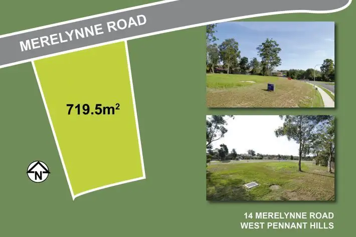 Main view of Homely land listing, 14 Merelynne Ave, West Pennant Hills NSW 2125