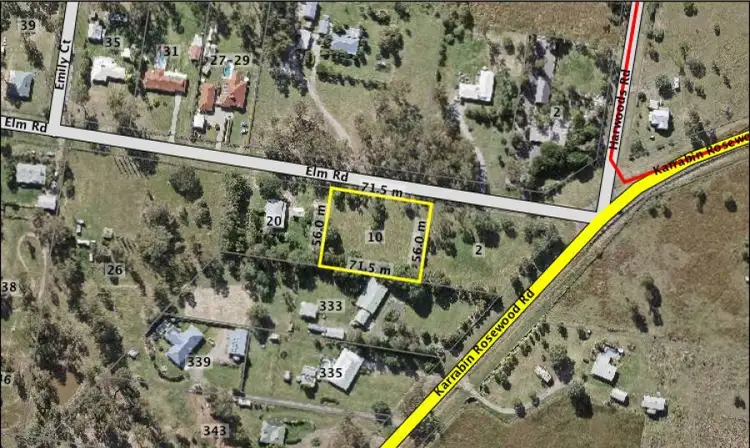 Second view of Homely land listing, 10 Elm Road, Walloon QLD 4306