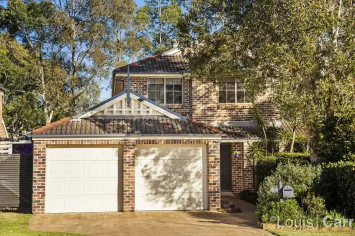 Main view of Homely semi-detached listing, 2 Brokenwood Place, Cherrybrook NSW 2126