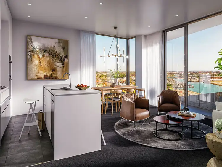 Second view of Homely apartment listing, VERVE 1003/464 King Street, Newcastle NSW 2300