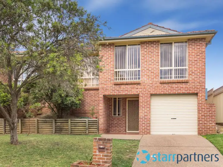 Main view of Homely semi-detached listing, 3b Rutledge Crescent, Quakers Hill NSW 2763