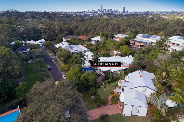 Second view of Homely house listing, 24 Tipuana Place, Bardon QLD 4065