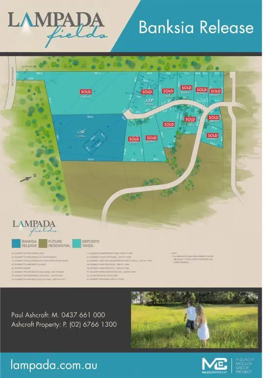 Third view of Homely land listing, Lot 136 Lampada Fields Banksia Release, Tamworth NSW 2340