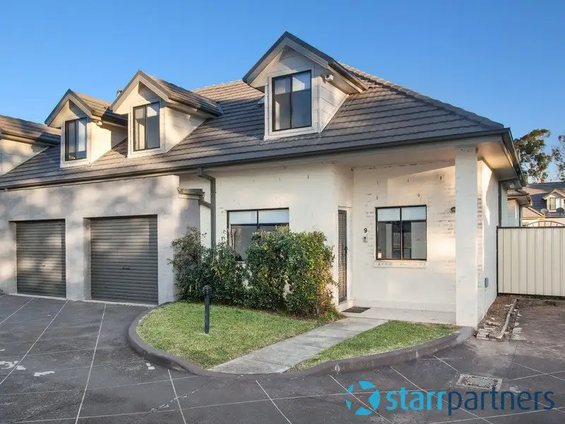 Main view of Homely townhouse listing, 9/13-17 Wilson Street, St Marys NSW 2760