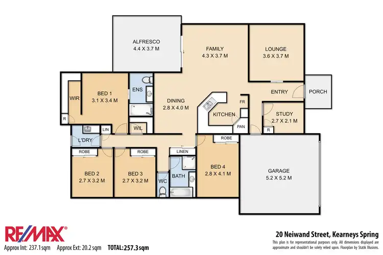 Main view of Homely land listing, 20 Neiwand Street, Kearneys Spring QLD 4350