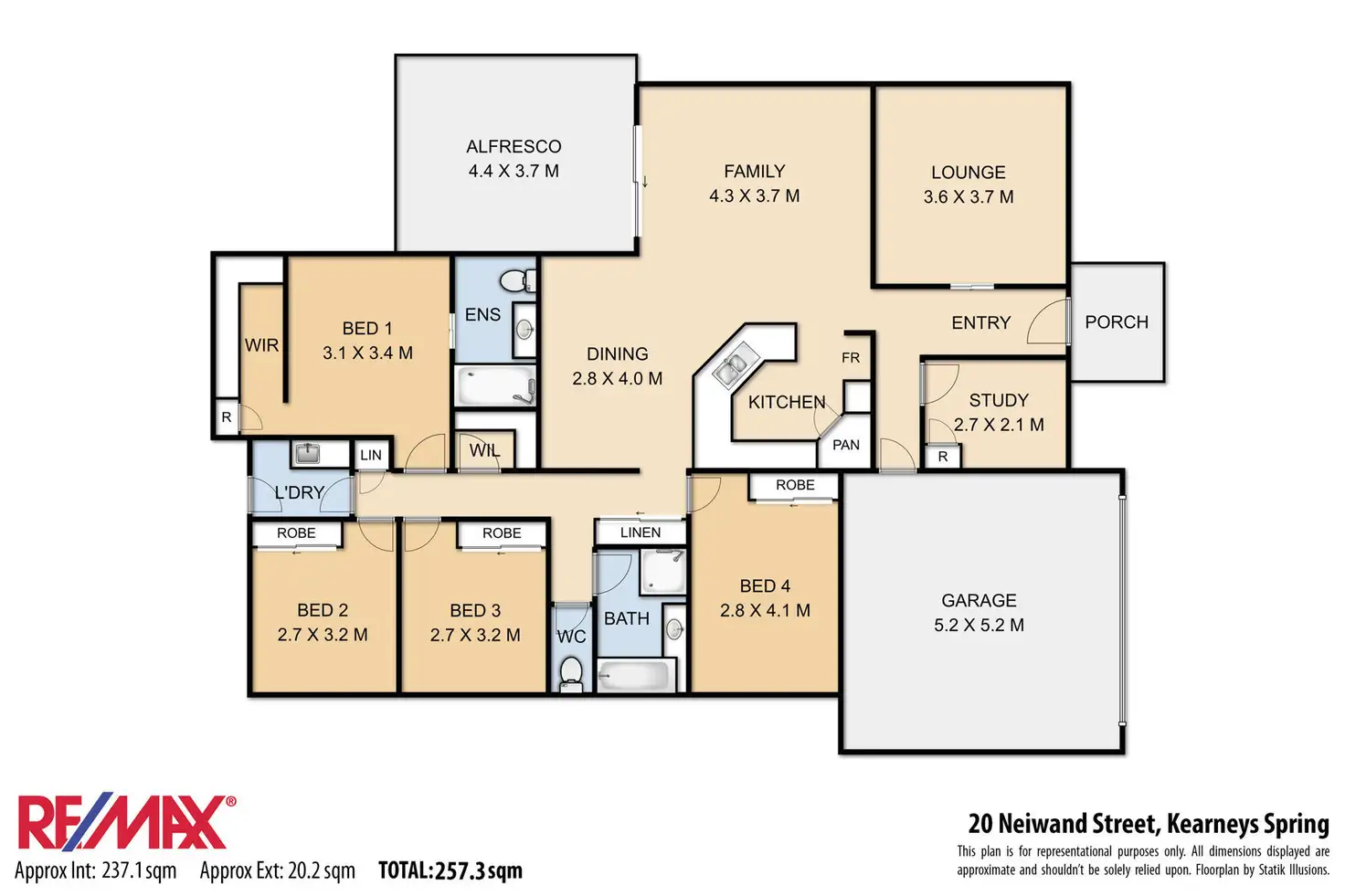 Main view of Homely land listing, 20 Neiwand Street, Kearneys Spring QLD 4350