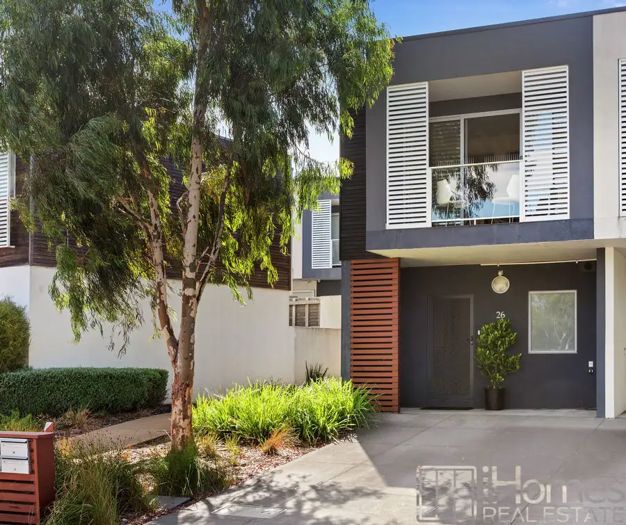 Main view of Homely townhouse listing, 26 Waxflower Crescent, Bundoora VIC 3083