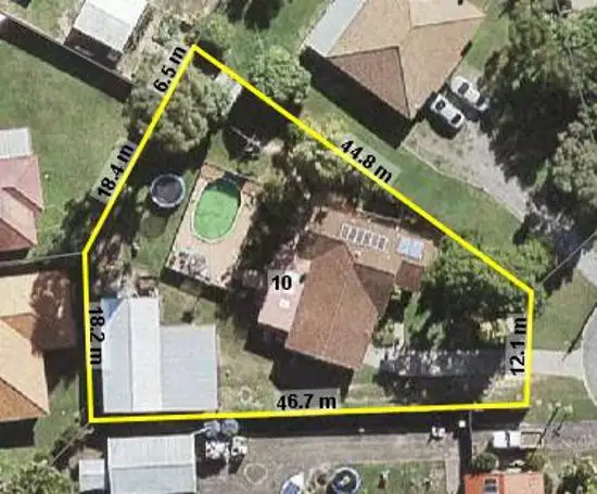 Main view of Homely house listing, 10 Blamey Court, Morayfield QLD 4506
