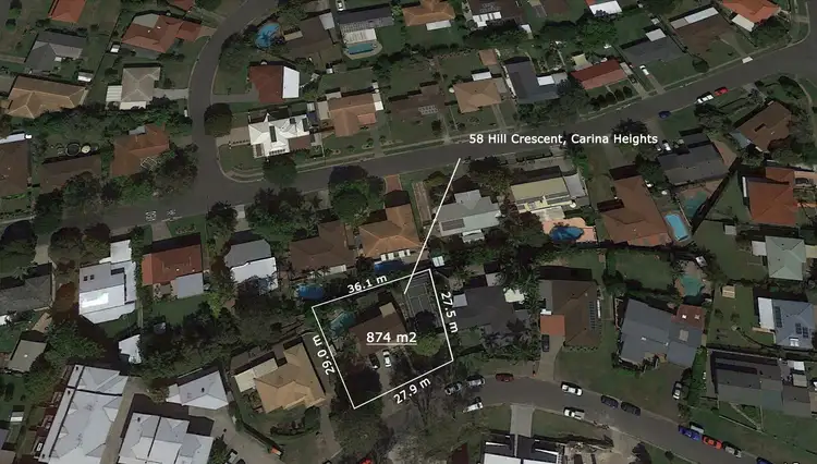 Main view of Homely house listing, 58 Hill Crescent, Carina Heights QLD 4152