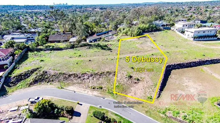 Main view of Homely land listing, 5 Debussy Place, Mount Ommaney QLD 4074