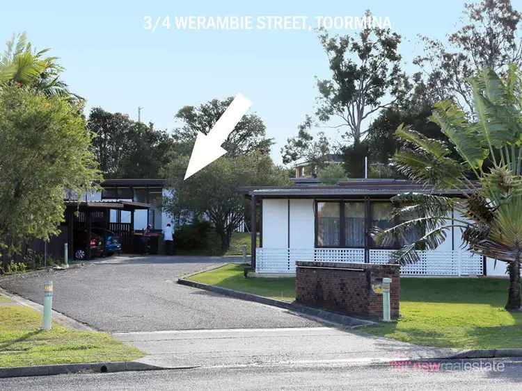 Main view of Homely villa listing, 3/4 Werambie Street, Toormina NSW 2452