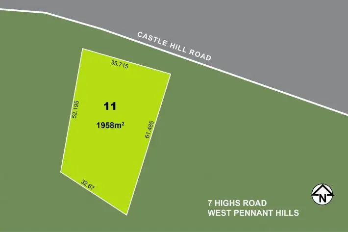 Main view of Homely land listing, Address available on request