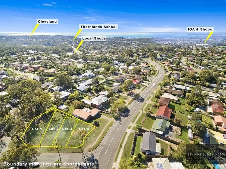 Main view of Homely land listing, 1-4 Park Street, Thornlands QLD 4164