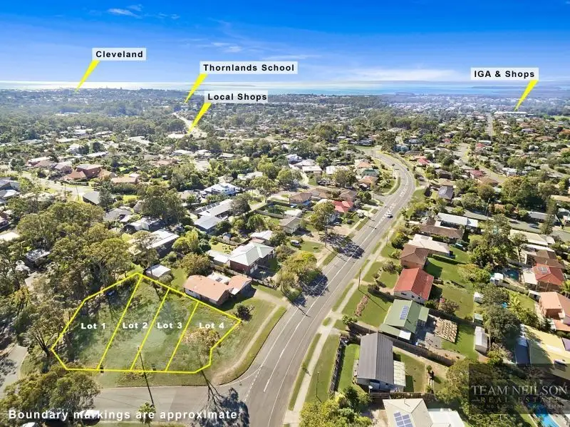 Main view of Homely land listing, 1-4 Park Street, Thornlands QLD 4164